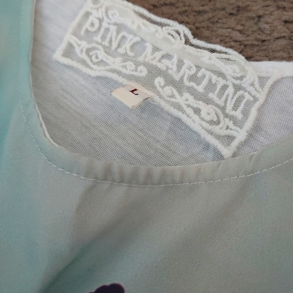 🐦 Pink Martini Flowy Tank Top 🐦 - Picture 2 of 5